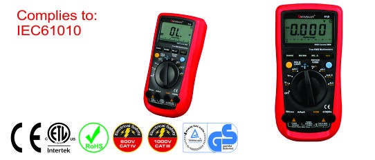 61D 10 A True RMS Multimeter